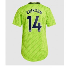 Damen Fußballbekleidung Manchester United Christian Eriksen #14 3rd Trikot 2022-23 Kurzarm